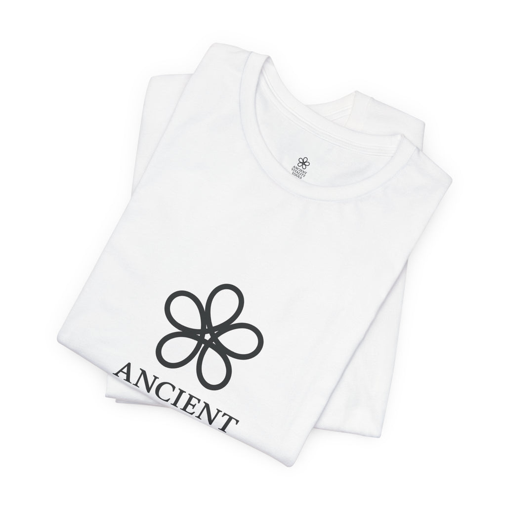 T-Shirt — Ancient Vitality Tools Logo Tee (Wellness, Holistic Lifestyle)