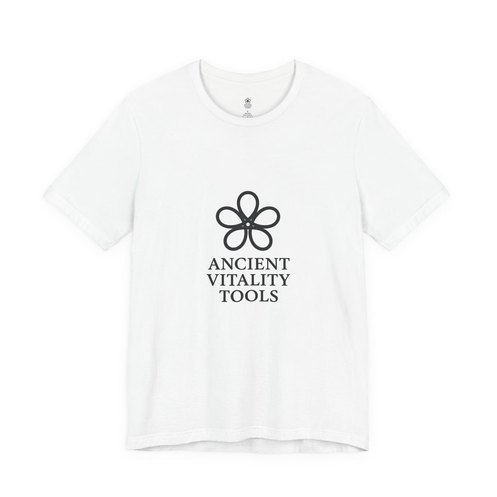 T-Shirt — Ancient Vitality Tools Logo Tee (Wellness, Holistic Lifestyle)