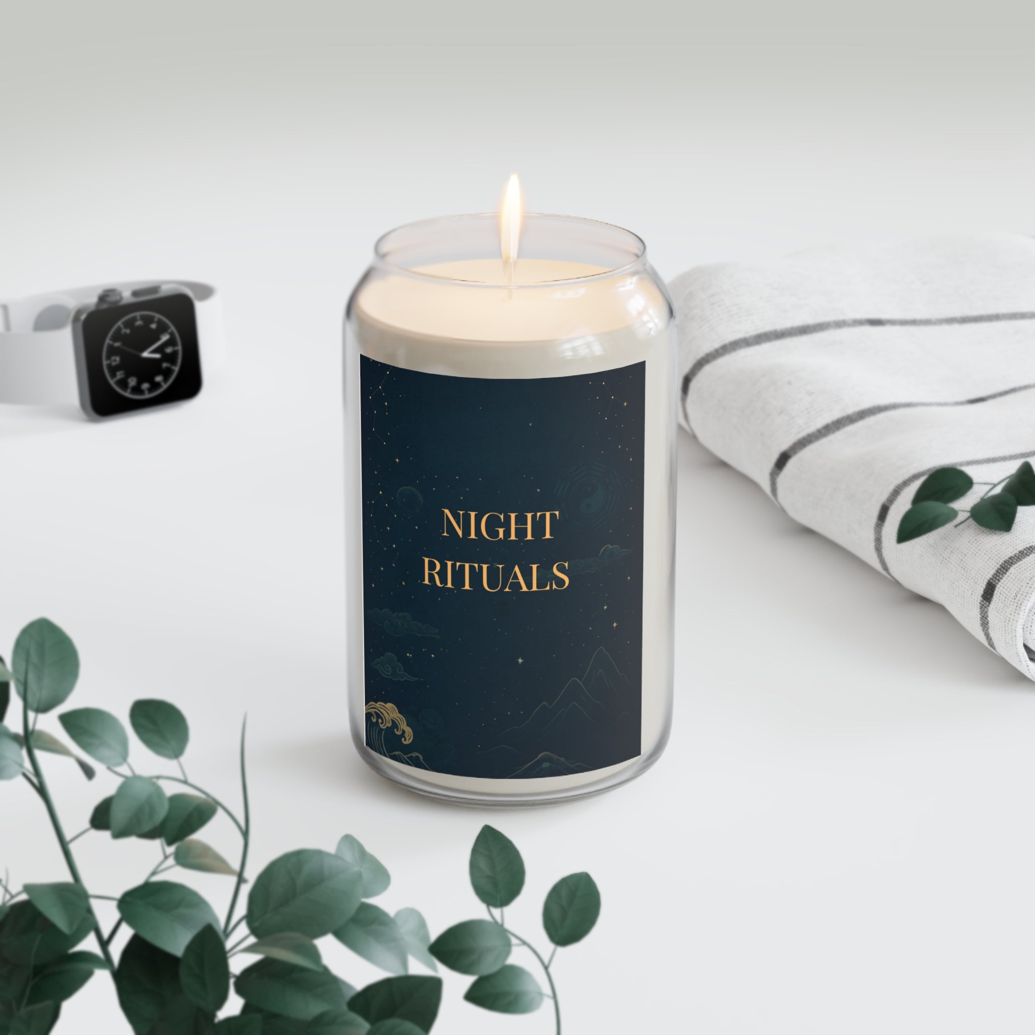 Night Rituals Scented Soy Candle — 13.75oz Relaxing Aromatherapy Candle