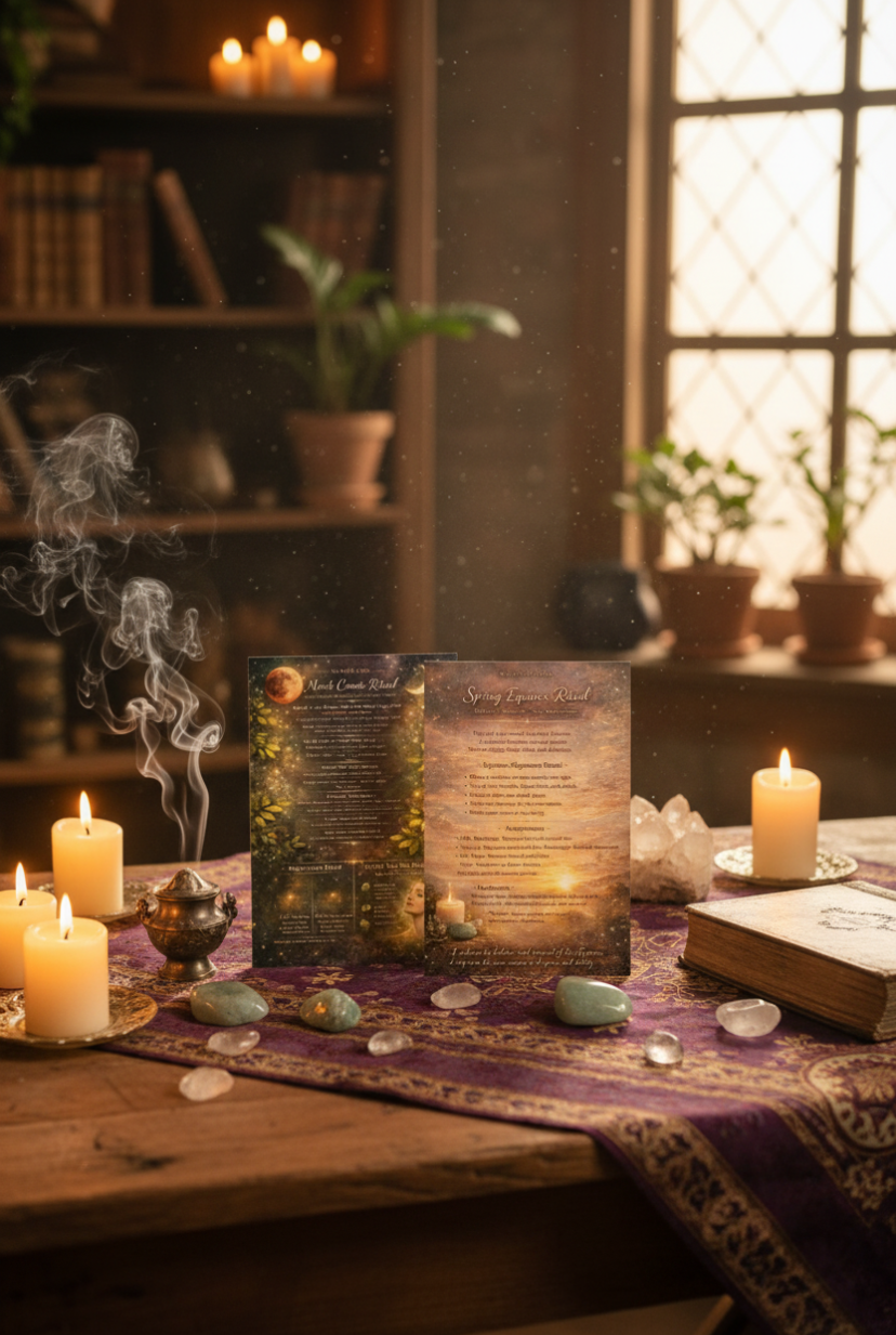 Free March Cosmic Reset Ritual Card