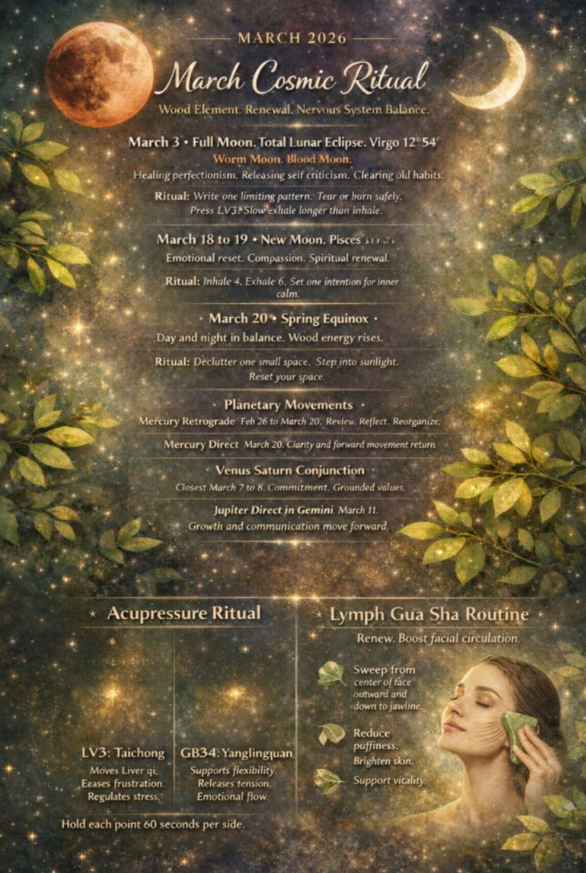 Free March Cosmic Reset Ritual Card